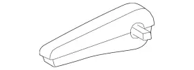 447-970-29-00-9h40 Mercedes-benz Genuine Armrest