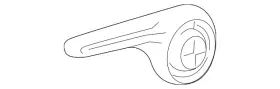 44791055029051 Mercedes-benz Genuine Adjust Handle