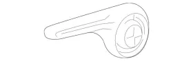 44791056029051 Mercedes-benz Genuine Adjust Handle 44791056029051 Mercedes-benz Genuine Adjust Handle