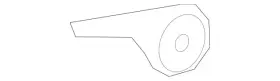 90791921009051 Mercedes-benz Genuine Adjust Handle