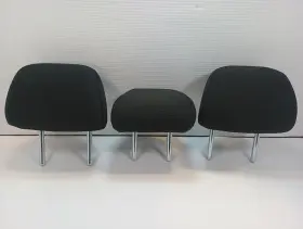 206.ms1213 Mitsubishi 2013 Outlander Sport Set Of 3 Rear Headrest Black Cloth 12813581