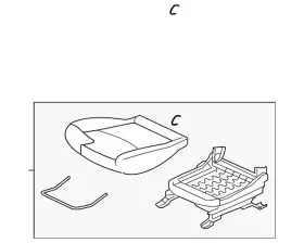 Mitsubishi 6911c428xa Genuine Cushion Assembly