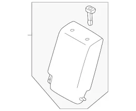 6970a395xa Mitsubishi Genuine Armrest Assembly