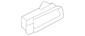 7230b158xa Mitsubishi Genuine Release Lever