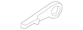 87396w011p Mitsubishi Genuine Adjust Lever