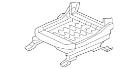 87400w270p Mitsubishi Genuine Seat Adjuster