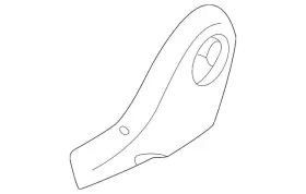 87468w021p Mitsubishi Genuine Recline Lever