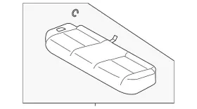 Mitsubishi 88300w291p Genuine Cushion Assembly