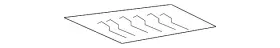 Mn177447 Mitsubishi Genuine Seat Cushion Heater