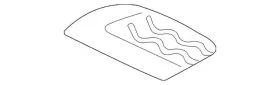 Mr595780 Mitsubishi Genuine Seat Cushion Heater