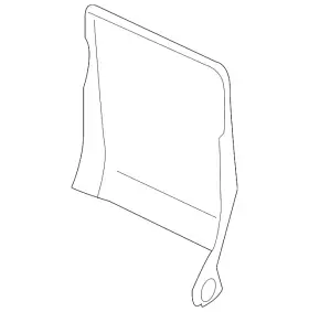 Mr986271hb Mitsubishi Genuine Armrest Cover