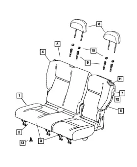 0zk411flaa Mopar Genuine Seat Release Bezel Zk411flaa 0zk411flaa Mopar Genuine Seat Release Bezel Zk411flaa