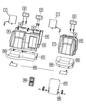 1ns14tx7aa Mopar Genuine Close Out Panel