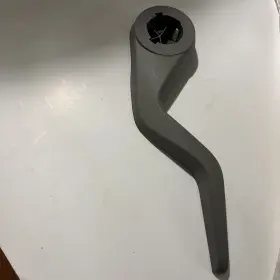 1rw96xdvaa Mopar Jeep Compass Patriot Dodge Caliber Front Driver Side Seat Gray Lift Handle Oem