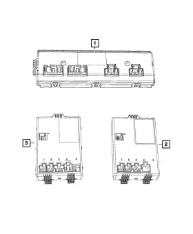 68433906ac Mopar Genuine Heated Seat Module