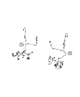 68453650aa Mopar Genuine Seat Wiring