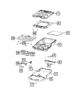 68458792aa Mopar Genuine Handle