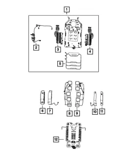 68545859aa Mopar Genuine Lumbar Air Cell