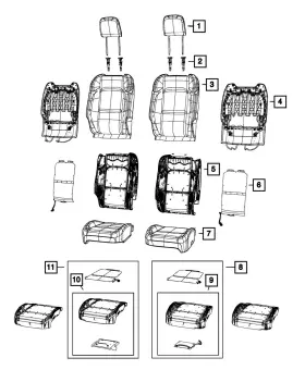 68642968aa Mopar Genuine Driver Presence Detection Module Kit