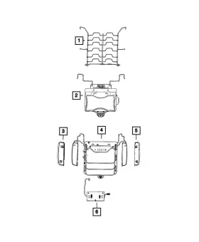 68683312ac Mopar Genuine Seat Comfort System Module
