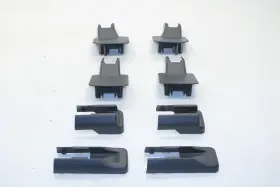 87505-3ja0x Nissan 202.da1218 2013-20 Pathfinder Sv Front Rh And Lh Seat Track Frame End Cap Cover Set