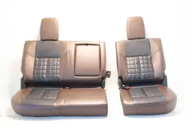 215.da1718 Nissan 17-24 Titan Platinum Edition 2nd Row Brown Leather Seats