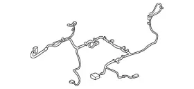 Nissan 87019-7bf0a Genuine Power Seat Wiring Harness