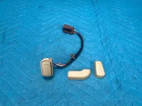 870633ja4d Nissan Titan Front Drivers Side Seat Switch And Knobs 3pc Set Beige 2016-2022 Oem