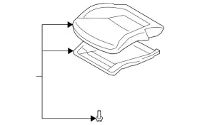 87300-6aw9a Nissan Genuine Cushion Assembly