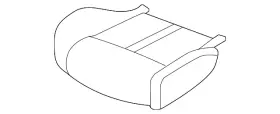 87300-9dh4b Nissan Genuine Cushion Assembly