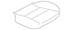 87311-5rl0a Nissan Genuine Seat Cushion Pad 87311-5rl0a Nissan Genuine Seat Cushion Pad