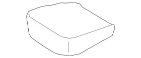 87311-ez01a Nissan Genuine Seat Cushion Pad