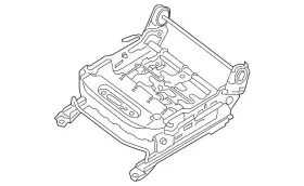 87351-3ta6a Nissan Genuine Cushion Frame