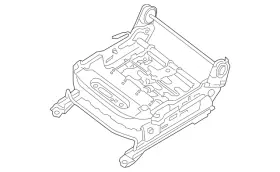 87351-9hp2a Nissan Genuine Cushion Frame
