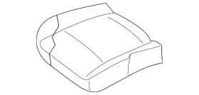 87361-3ta0a Nissan Genuine Seat Cushion Pad