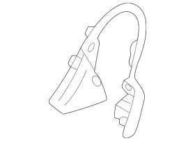 Nissan 87375-6tc0a Genuine Seat Back Recliner Adjustment Mechanism Cover