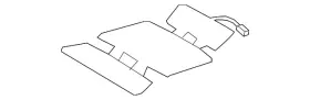 87385-1lk6a Nissan Genuine Seat Cushion Heater