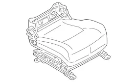 873a2-3zg8b Nissan Genuine Cushion Assembly
