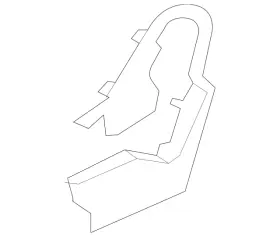 87406-6ca0a Nissan Genuine Recline Cover