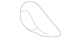 87418-1hg0a Nissan Genuine Recline Handle