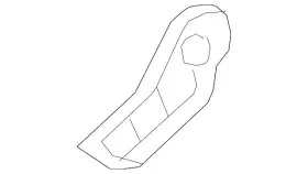 87418-4bc3b Nissan Genuine Recline Handle