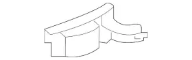 Nissan 87418-5aa0b Genuine Seat Back Recliner Adjustment Handle