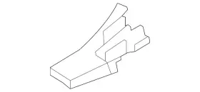 87418-6ta0a Nissan Genuine Seat Back Recliner Adjustment Handle 87418-6ta0a Nissan Genuine Seat Back Recliner Adjustment Handle