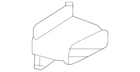 87609-1ld8a Nissan Genuine Duct