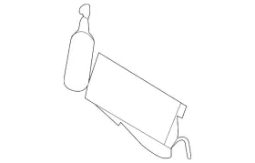 87641-6re0a Nissan Genuine Lumbar Adjuster