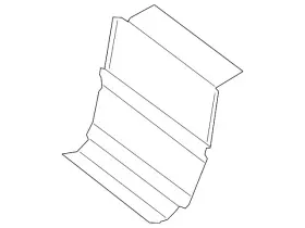 87690-3ta0a Nissan Genuine Back Panel Trim