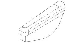 87750-9kn1c Nissan Genuine Armrest 87750-9kn1c Nissan Genuine Armrest