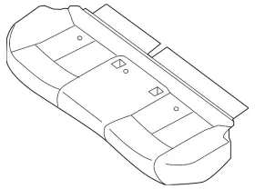88300-3yu0a Nissan Genuine Cushion Assembly