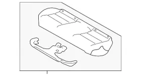 88300-6cc0b Nissan Genuine Cushion Assembly 88300-6cc0b Nissan Genuine Cushion Assembly