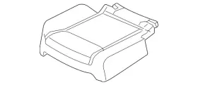 88311-4ba1a Nissan Genuine Seat Cushion Pad 88311-4ba1a Nissan Genuine Seat Cushion Pad